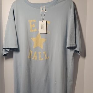 Light Blue Eric Emanuel Men's Streetwear T-Shirt